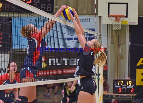 Volleyball Damen 3. Liga Süd SV Sinsheim gegen SSC Bad Vilbel 21.10.2017 (© Siegfried)