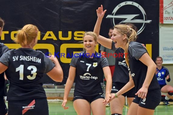 Volleyball Damen 3. Liga Süd SV Sinsheim gegen SSC Bad Vilbel 21.10.2017 (© Siegfried)