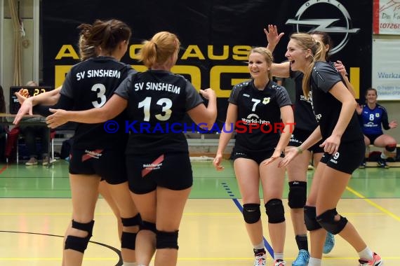 Volleyball Damen 3. Liga Süd SV Sinsheim gegen SSC Bad Vilbel 21.10.2017 (© Siegfried)