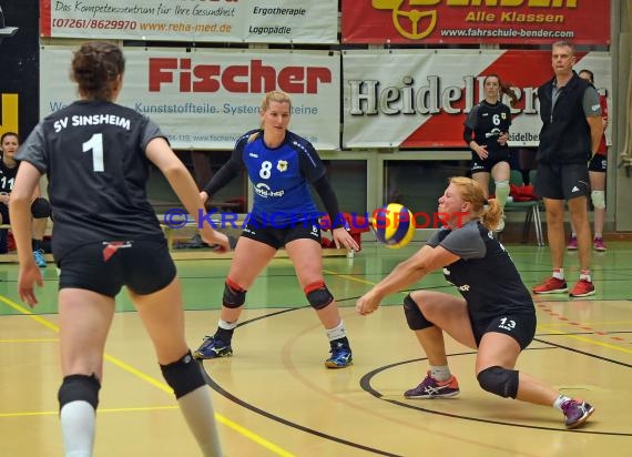 Volleyball Damen 3. Liga Süd SV Sinsheim gegen SSC Bad Vilbel 21.10.2017 (© Siegfried)