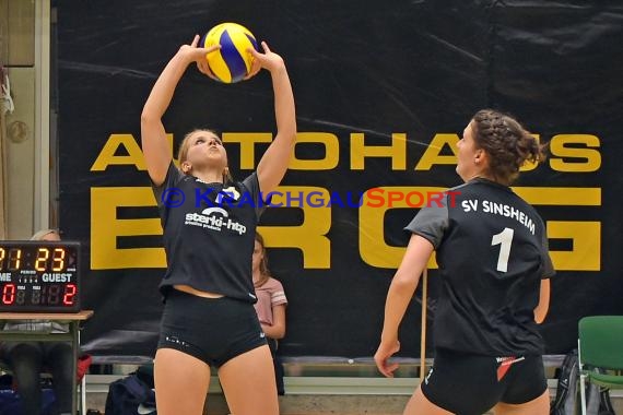 Volleyball Damen 3. Liga Süd SV Sinsheim gegen SSC Bad Vilbel 21.10.2017 (© Siegfried)