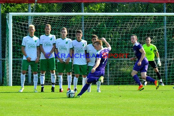 Verbandsliga Nordbaden FC Zuzenhausen vs SpVgg Durlach-Aue (© Siegfried Lörz)