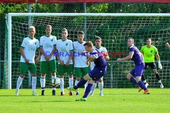 Verbandsliga Nordbaden FC Zuzenhausen vs SpVgg Durlach-Aue (© Siegfried Lörz)