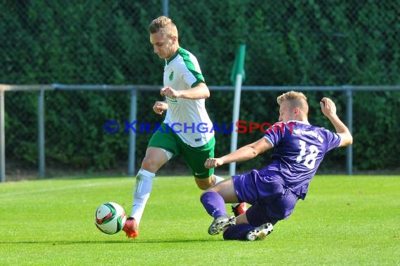 Verbandsliga Nordbaden FC Zuzenhausen vs SpVgg Durlach-Aue (© Siegfried Lörz)