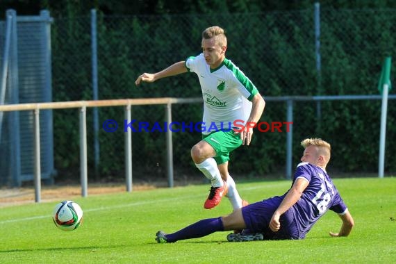 Verbandsliga Nordbaden FC Zuzenhausen vs SpVgg Durlach-Aue (© Siegfried Lörz)