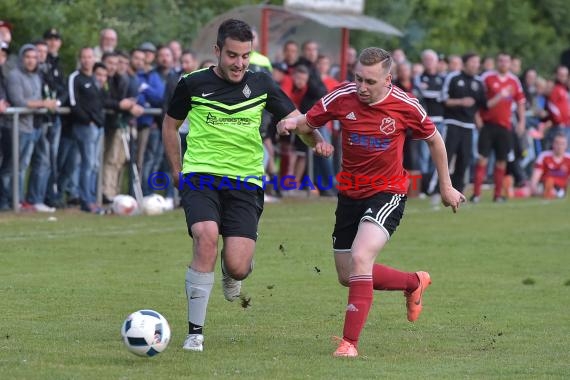 Sinsheim Kreisklasse B1/B2 Relegation FC Stebbach/Richen vs TSV Neckarbischofsheim II in Hilsbach 07.06.2017 (© Kraichgausport / Loerz)