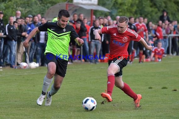 Sinsheim Kreisklasse B1/B2 Relegation FC Stebbach/Richen vs TSV Neckarbischofsheim II in Hilsbach 07.06.2017 (© Kraichgausport / Loerz)