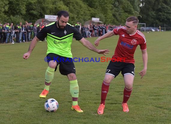 Sinsheim Kreisklasse B1/B2 Relegation FC Stebbach/Richen vs TSV Neckarbischofsheim II in Hilsbach 07.06.2017 (© Kraichgausport / Loerz)