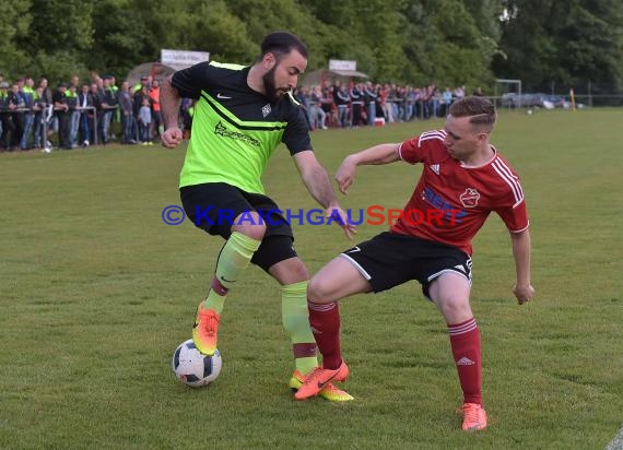 Sinsheim Kreisklasse B1/B2 Relegation FC Stebbach/Richen vs TSV Neckarbischofsheim II in Hilsbach 07.06.2017 (© Kraichgausport / Loerz)