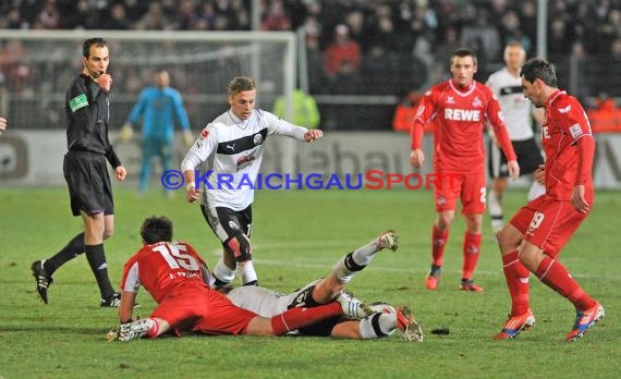 2. Bundesliga SV 1916 Sandhausen - 1. FC Köln 14.12.2012 (© Siegfried Lörz)