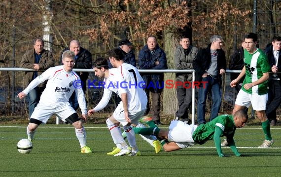 VfB Eppingen gegen SG 05 Wiesenbach 28.02.2015 Landesliga Rhein Neckar  (© Siegfried)