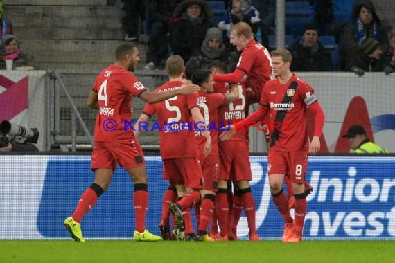 1.BL - 17/18 - TSG 1899 Hoffenheim vs.Bayer 04 Leverkusen (© Kraichgausport / Loerz)