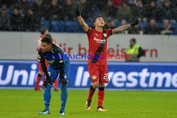 1.BL - 17/18 - TSG 1899 Hoffenheim vs.Bayer 04 Leverkusen (© Kraichgausport / Loerz)