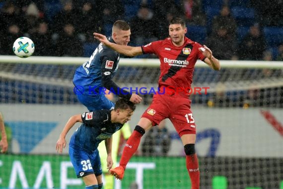 1.BL - 17/18 - TSG 1899 Hoffenheim vs.Bayer 04 Leverkusen (© Kraichgausport / Loerz)