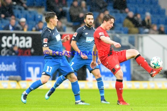 1.BL - 17/18 - TSG 1899 Hoffenheim vs.Bayer 04 Leverkusen (© Kraichgausport / Loerz)