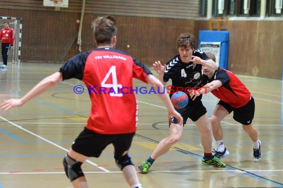 Handball TB Richen Bezirksklasse Heilbronn Franken TB Richen vs TSV Willsbach 20.02.2016 (© Siegfried Lörz)