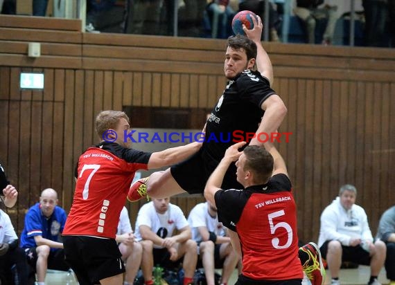 Handball TB Richen Bezirksklasse Heilbronn Franken TB Richen vs TSV Willsbach 20.02.2016 (© Siegfried Lörz)