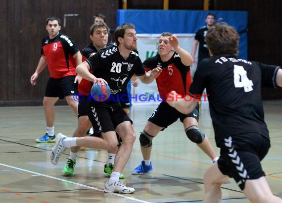 Handball TB Richen Bezirksklasse Heilbronn Franken TB Richen vs TSV Willsbach 20.02.2016 (© Siegfried Lörz)