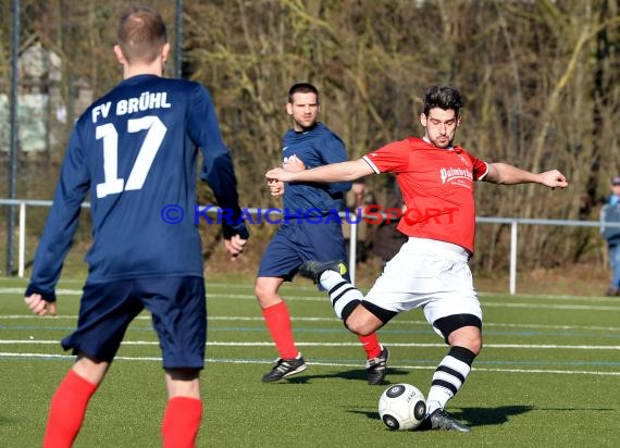 Landesliga Rhein Neckar VfB Eppingen vs FV Brühl 27.02.2016 (© Siegfried Lörz)