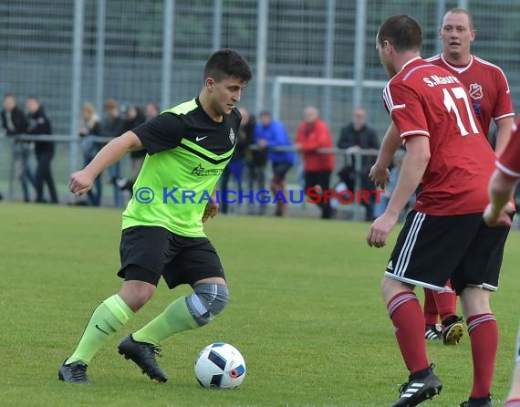 Sinsheim Kreisklasse B1/B2 Relegation FC Stebbach/Richen vs TSV Neckarbischofsheim II in Hilsbach 07.06.2017 (© Kraichgausport / Loerz)