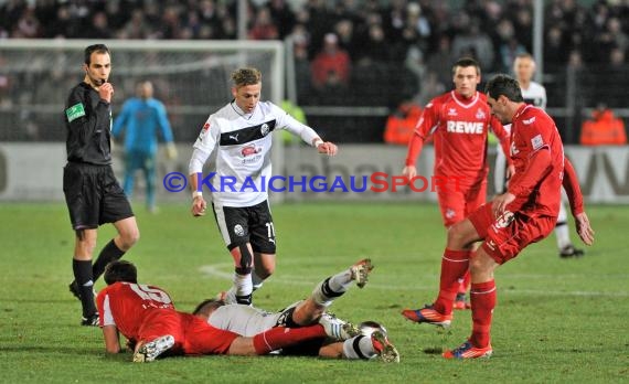 2. Bundesliga SV 1916 Sandhausen - 1. FC Köln 14.12.2012 (© Siegfried Lörz)