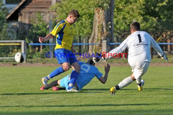 Kreisklasse B1 Sinheim  SV Gemmingen - Türk Güci Sinsheim  (© Kraichgausport / Loerz)