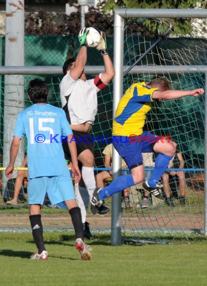 Kreisklasse B1 Sinheim  SV Gemmingen - Türk Güci Sinsheim  (© Kraichgausport / Loerz)