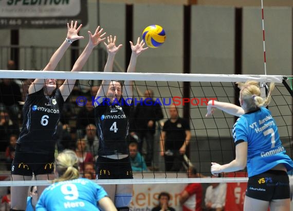 03.03.2012 1.Volleyball Bundesliga Damen Envacom Volleys Sinsheim gegen VT Aurubis Hamburg (© Siegfried Lörz)