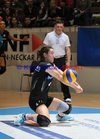 03.03.2012 1.Volleyball Bundesliga Damen Envacom Volleys Sinsheim gegen VT Aurubis Hamburg (© Siegfried Lörz)