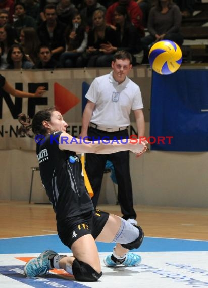 03.03.2012 1.Volleyball Bundesliga Damen Envacom Volleys Sinsheim gegen VT Aurubis Hamburg (© Siegfried Lörz)