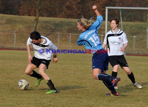 03.03.2012 Krombacher Pokal Frauen Viertelfinale FV Sulzfeld gegen ASV Hagsfeld (© )