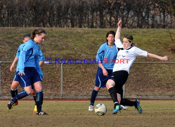 03.03.2012 Krombacher Pokal Frauen Viertelfinale FV Sulzfeld gegen ASV Hagsfeld (© )