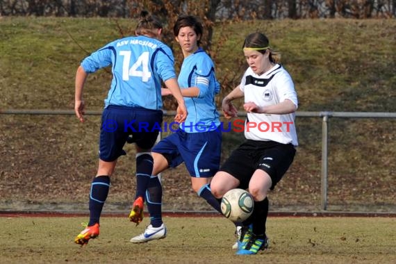 03.03.2012 Krombacher Pokal Frauen Viertelfinale FV Sulzfeld gegen ASV Hagsfeld (© )