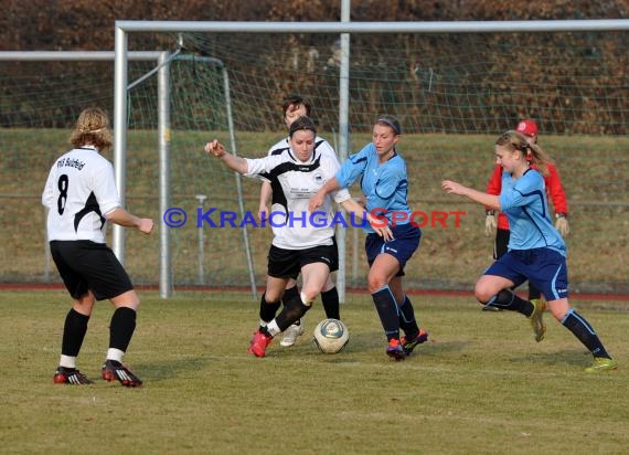 03.03.2012 Krombacher Pokal Frauen Viertelfinale FV Sulzfeld gegen ASV Hagsfeld (© )