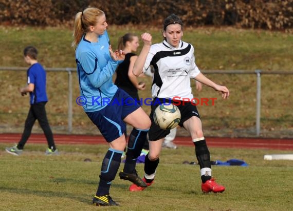 03.03.2012 Krombacher Pokal Frauen Viertelfinale FV Sulzfeld gegen ASV Hagsfeld (© )