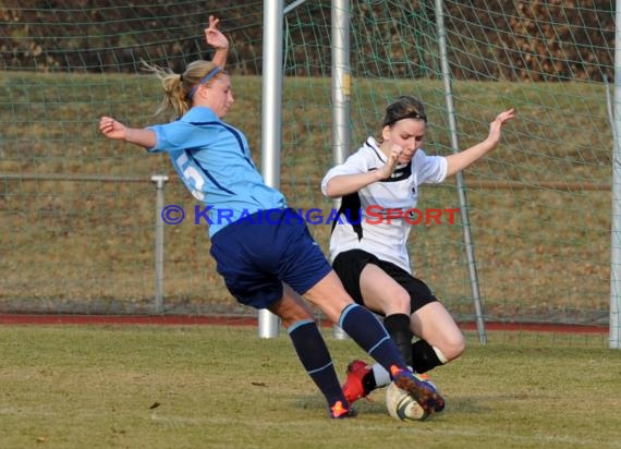 03.03.2012 Krombacher Pokal Frauen Viertelfinale FV Sulzfeld gegen ASV Hagsfeld (© )