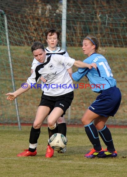 03.03.2012 Krombacher Pokal Frauen Viertelfinale FV Sulzfeld gegen ASV Hagsfeld (© )