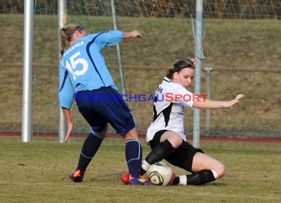 03.03.2012 Krombacher Pokal Frauen Viertelfinale FV Sulzfeld gegen ASV Hagsfeld (© )