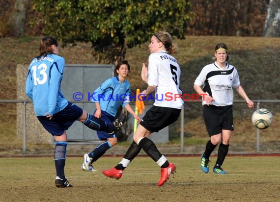 03.03.2012 Krombacher Pokal Frauen Viertelfinale FV Sulzfeld gegen ASV Hagsfeld (© )