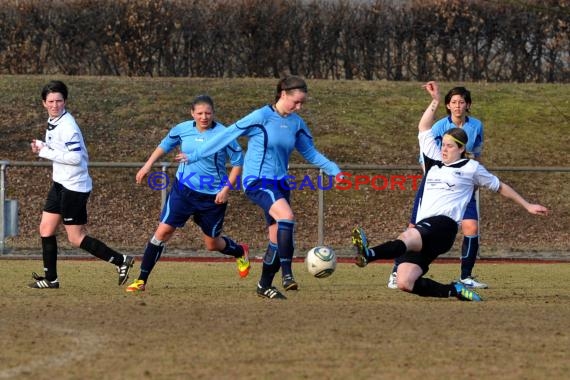 03.03.2012 Krombacher Pokal Frauen Viertelfinale FV Sulzfeld gegen ASV Hagsfeld (© )