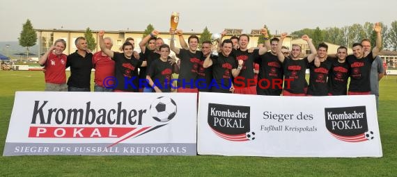 Krombacher Kreispokal Endspiel FV Sulzfeld - TSV Obergimpern  (© Siegfried Lörz)