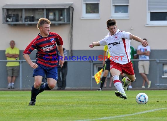 Krombacher Kreispokal Endspiel FV Sulzfeld - TSV Obergimpern  (© Siegfried Lörz)