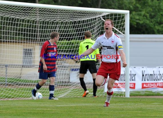 Krombacher Kreispokal Endspiel FV Sulzfeld - TSV Obergimpern  (© Siegfried Lörz)