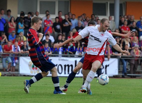 Krombacher Kreispokal Endspiel FV Sulzfeld - TSV Obergimpern  (© Siegfried Lörz)