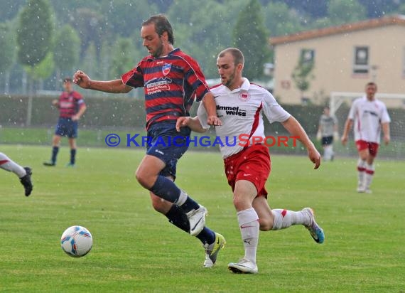 Krombacher Kreispokal Endspiel FV Sulzfeld - TSV Obergimpern  (© Siegfried Lörz)