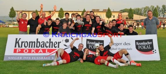 Krombacher Kreispokal Endspiel FV Sulzfeld - TSV Obergimpern  (© Siegfried Lörz)