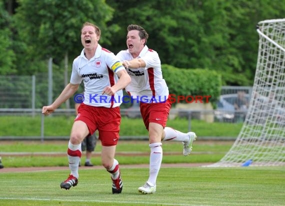 Krombacher Kreispokal Endspiel FV Sulzfeld - TSV Obergimpern  (© Siegfried Lörz)