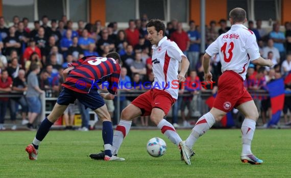 Krombacher Kreispokal Endspiel FV Sulzfeld - TSV Obergimpern  (© Siegfried Lörz)