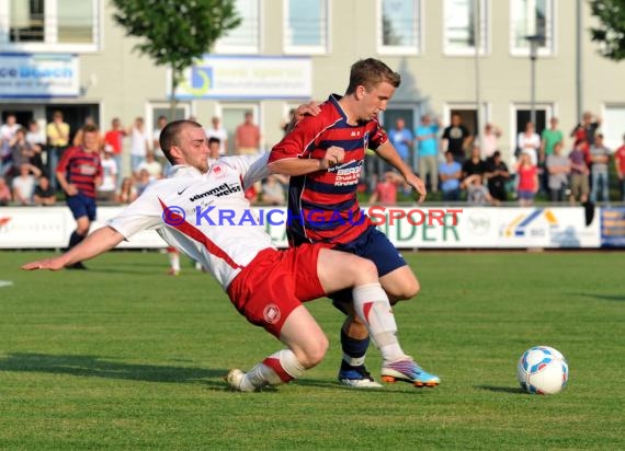 Krombacher Kreispokal Endspiel FV Sulzfeld - TSV Obergimpern  (© Siegfried Lörz)