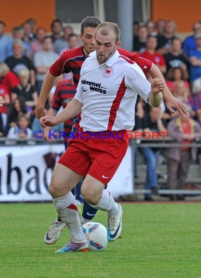 Krombacher Kreispokal Endspiel FV Sulzfeld - TSV Obergimpern  (© Siegfried Lörz)